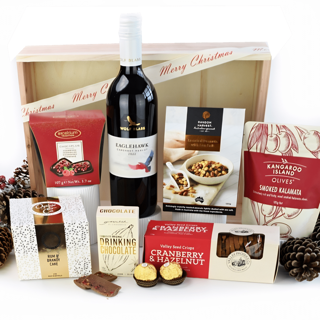 xmas-wine-and-dine-luxury-blooms-hampers
