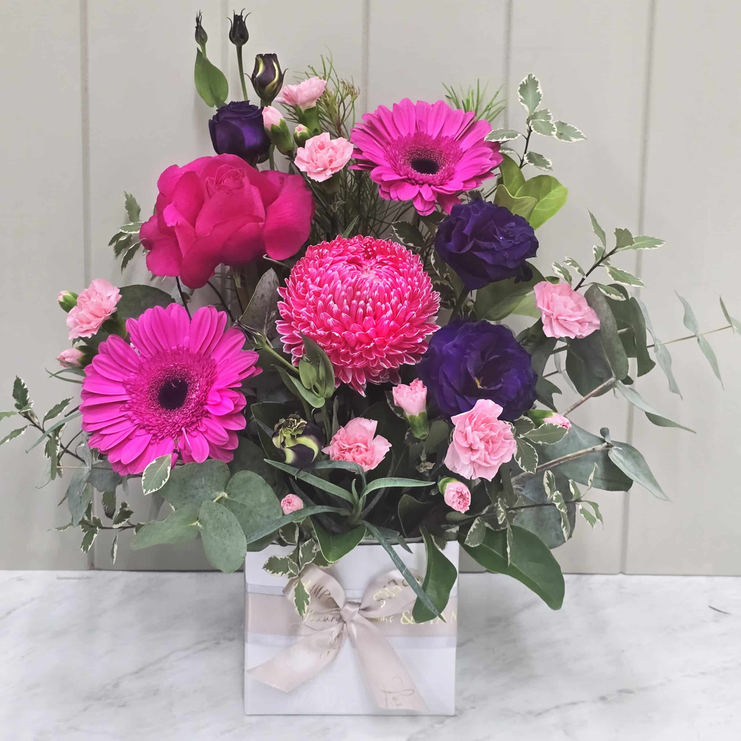 Box of Brights. Luxury Blooms & Hampers Flowers Rockhampton