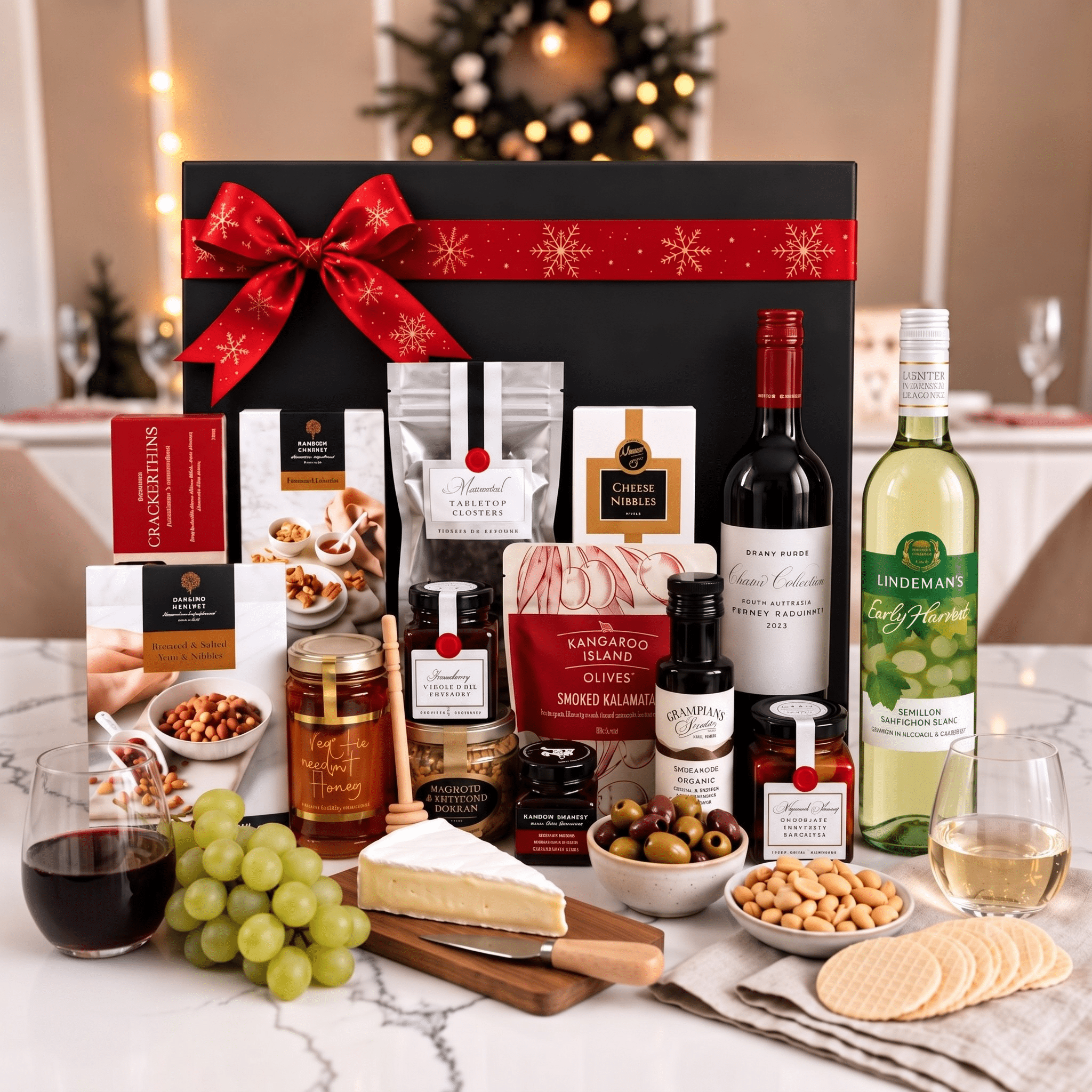 Festive Entertainer with Wines 1 Festive Entertainer with Wines